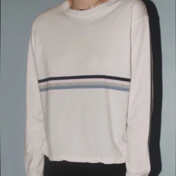 Brandy Melville Tops - Brandy Melville White Long Sleeve Tee